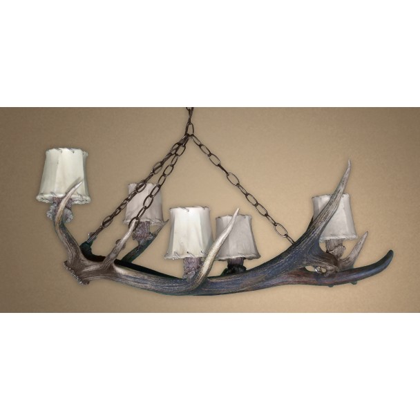 European Elk Real Antler Chandelier CD-MNT