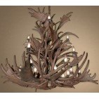 Reproduction Antler Fallow/Mule Deer Cascade Chandelier RL-20