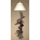 Shown with optional handmade parchment shade