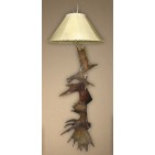 Shown with optional handmade rawhide shade